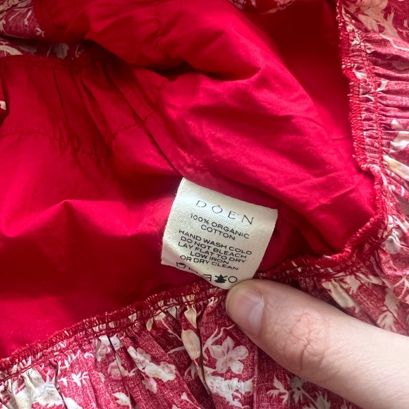 NWT Doen Calliope Dress in Oak Bluffs Floral Sz 4 - Picture 4 of 6